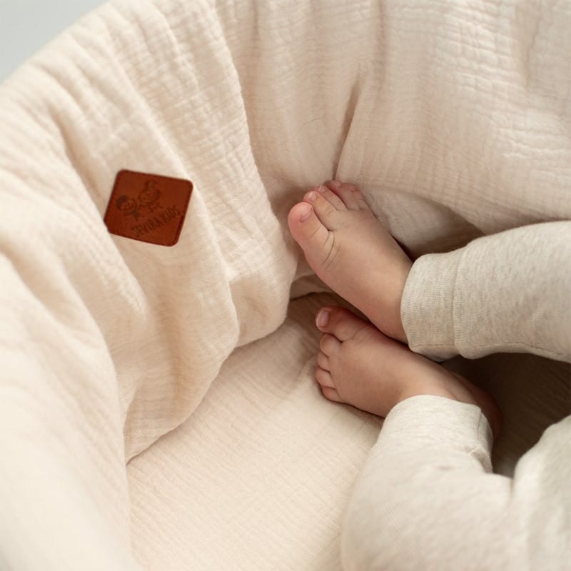 Couffin bébé matelas drap jeanne - tu (Sevira Kids) - Couverture