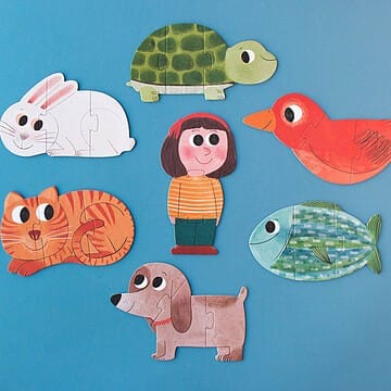 Puzzle J'aime les Animaux (Londji) - Couverture