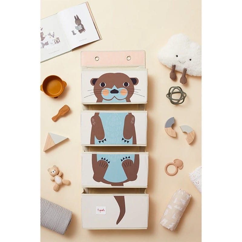 Rangement mural loutre (3 sprouts) - Couverture