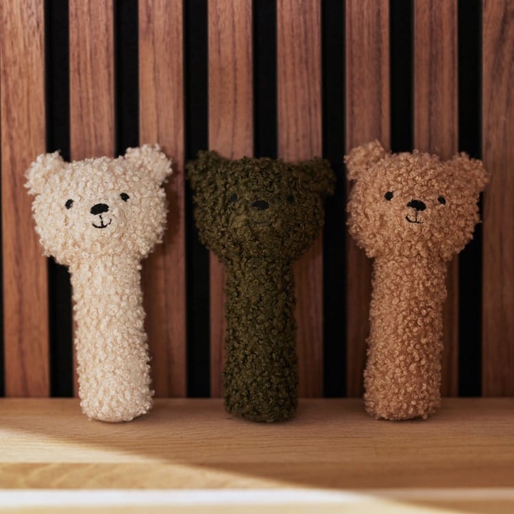 Hochet ours Teddy Bear Biscuit (Jollein) - Couverture