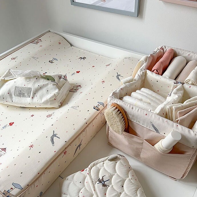 Panier de Rangement - Carousel (Cam Cam Copenhagen) - Couverture