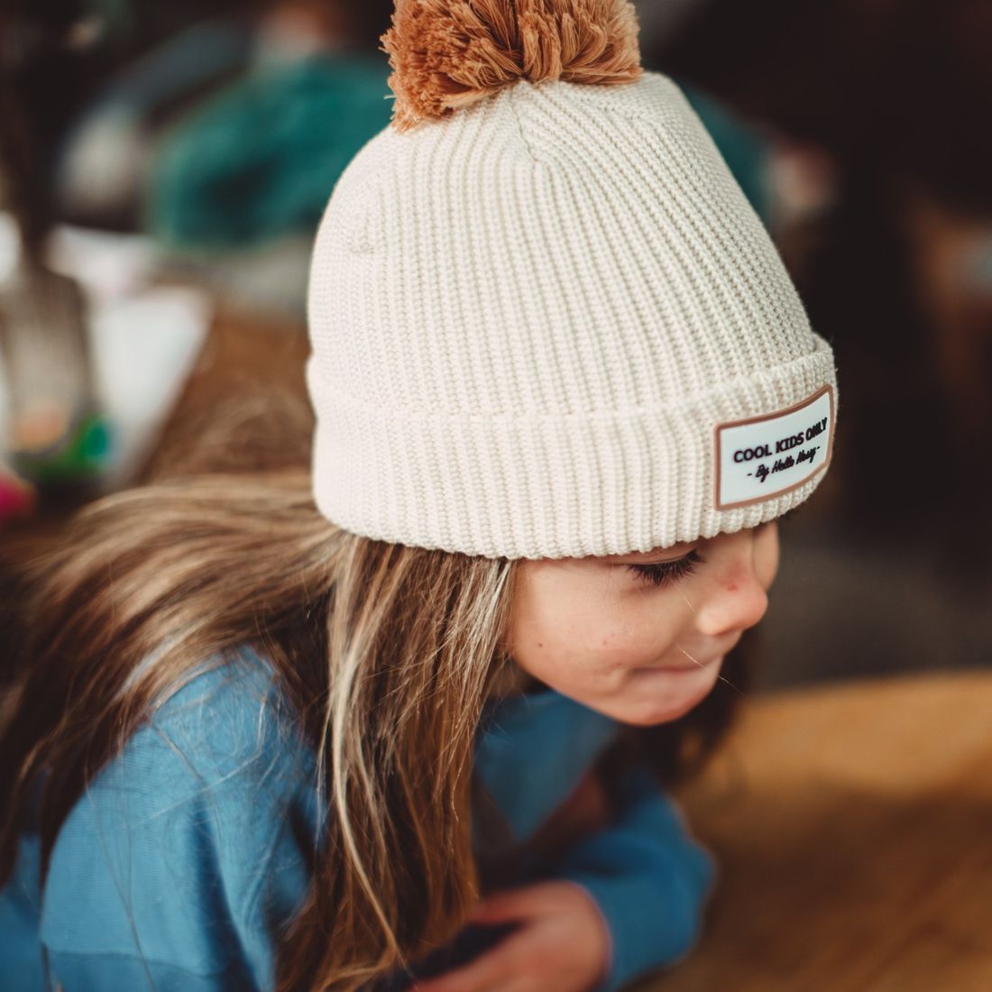 Bonnet Color Block Sandy (2-5 ans) (Hello Hossy) - Couverture