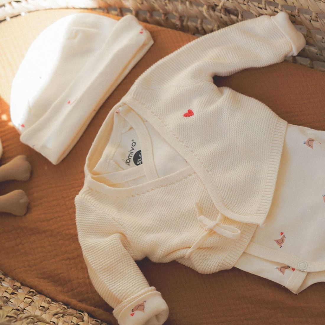 Coffret de naissance Maternity Love 5 pièces (naissance) (Domiva) - Couverture