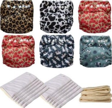 Pack Complet de Couches Lavables - So Easy - Taille Unique (3-15 kg) (P'tits Dessous) - Couverture
