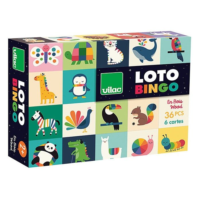 Loto Bingo Animaux - Andy Westface (Vilac) - Couverture