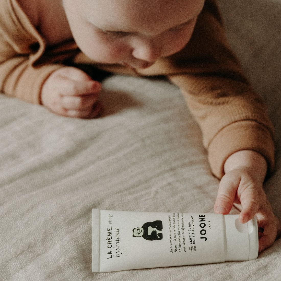La crème visage bébé certifiée bio (Joone) - Couverture