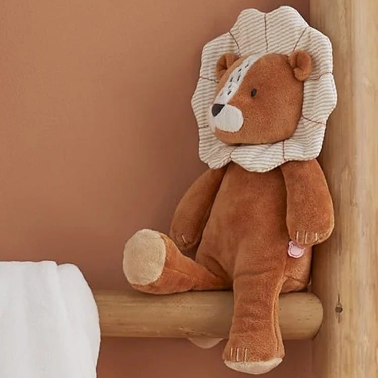 Peluche lion Babou (25 cm) (Noukie's) - Couverture