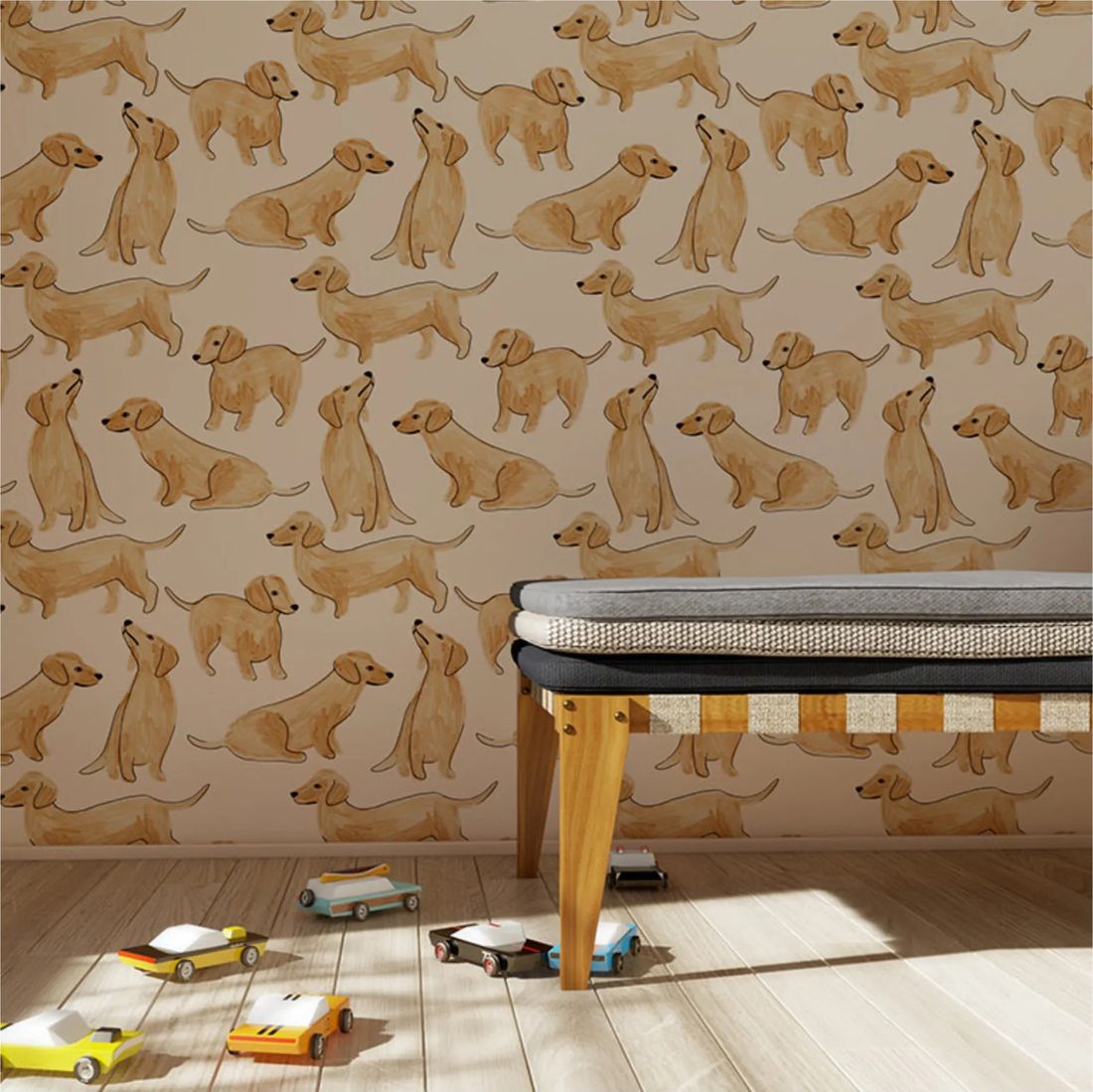 Season Paper - Papier peint Teckels (Season Paper) - Couverture