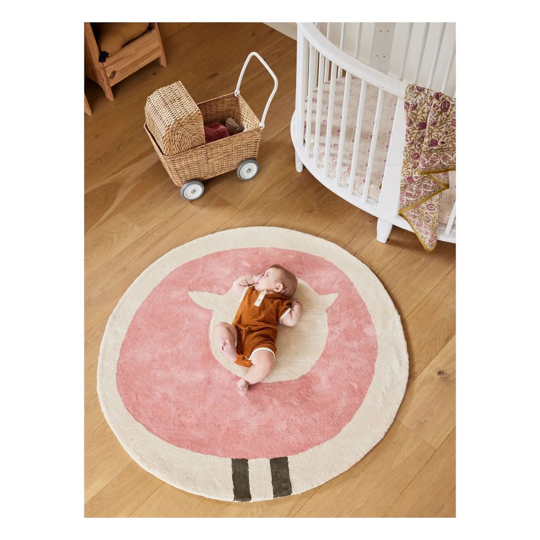 Bleuu-studio - Tapis rond Mouton (Bleuu-studio) - Couverture