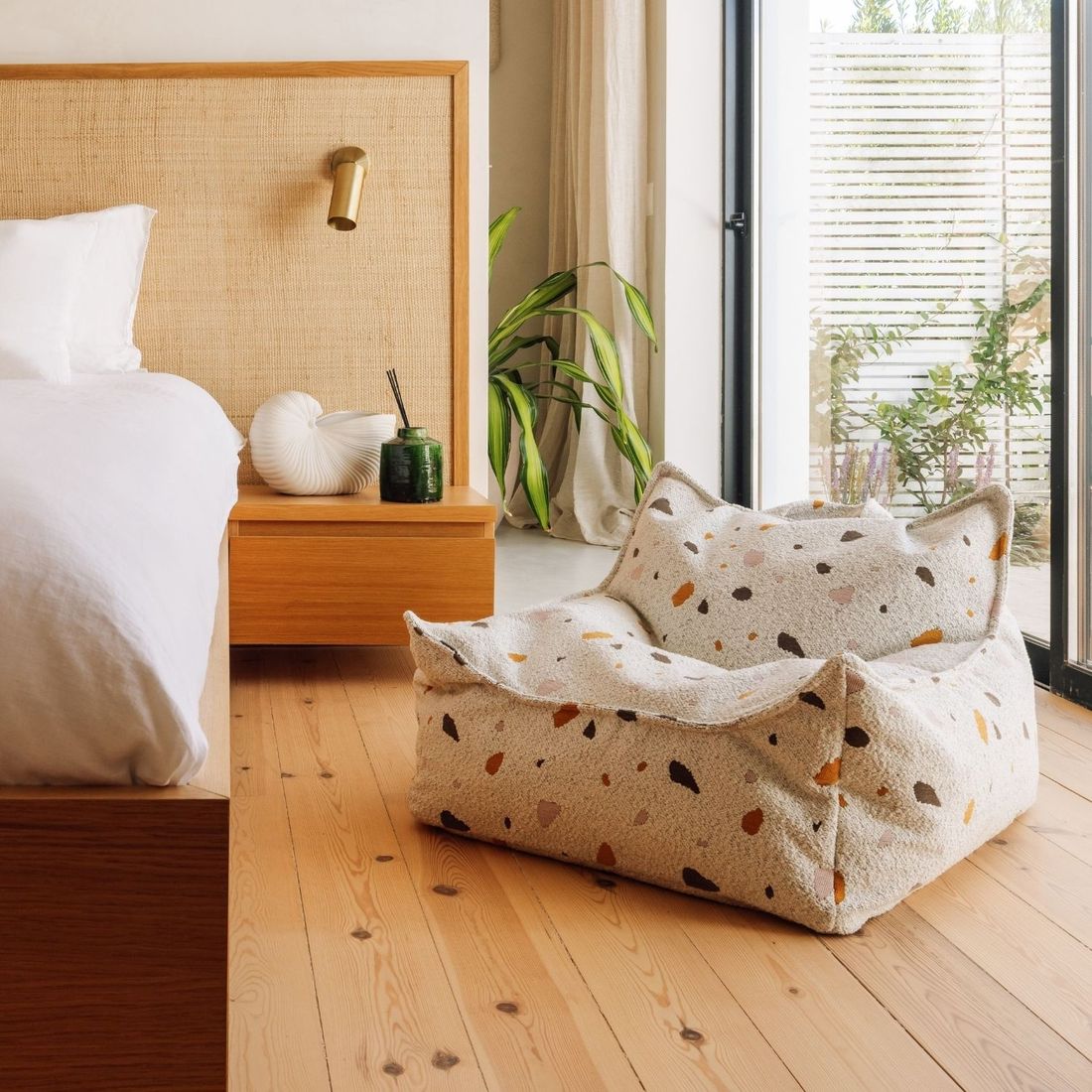 Fauteuil pouf Terrazzo Marble (Wigiwama) - Couverture