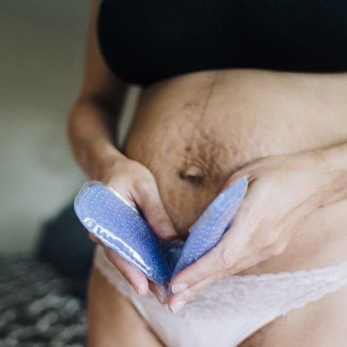 Serviette Post-Accouchement Apaisante Froid / Chaud (Lansinoh) - Couverture