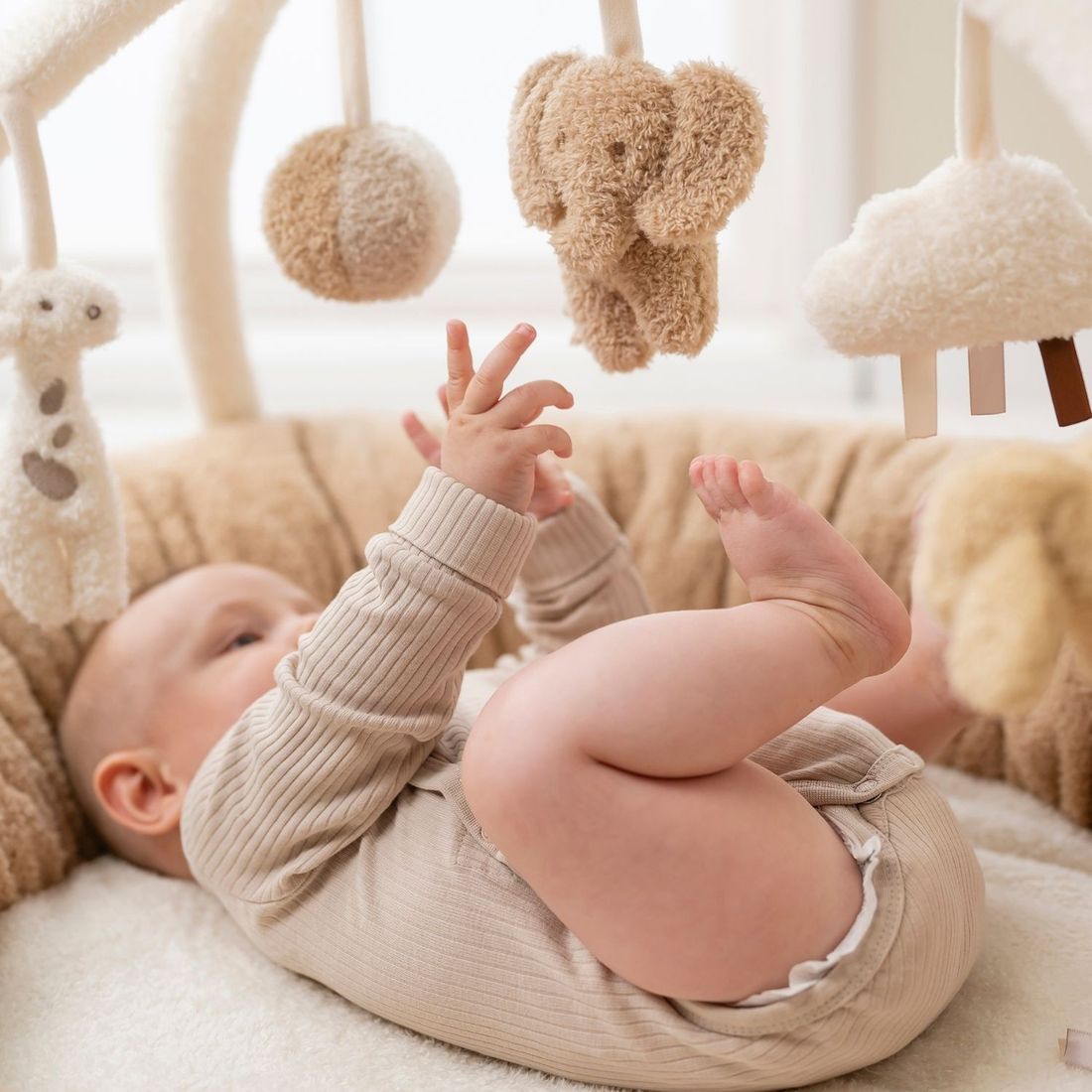 Tapis d'éveil avec arches Teddy (90 cm) (Nattou) - Couverture