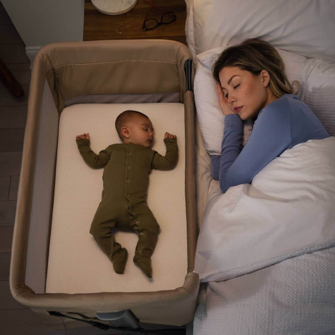 Berceau cododo Sweet2Sleep Oatmeal (Graco) - Couverture