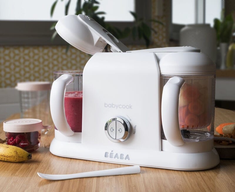 Béaba - Robot cuiseur Babycook® Duo Blanc/Argent
