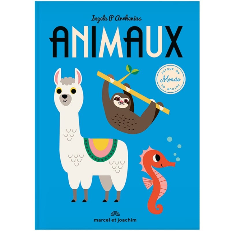 Livre imagier Animaux autour du monde (Marcel et Joachim) - Couverture