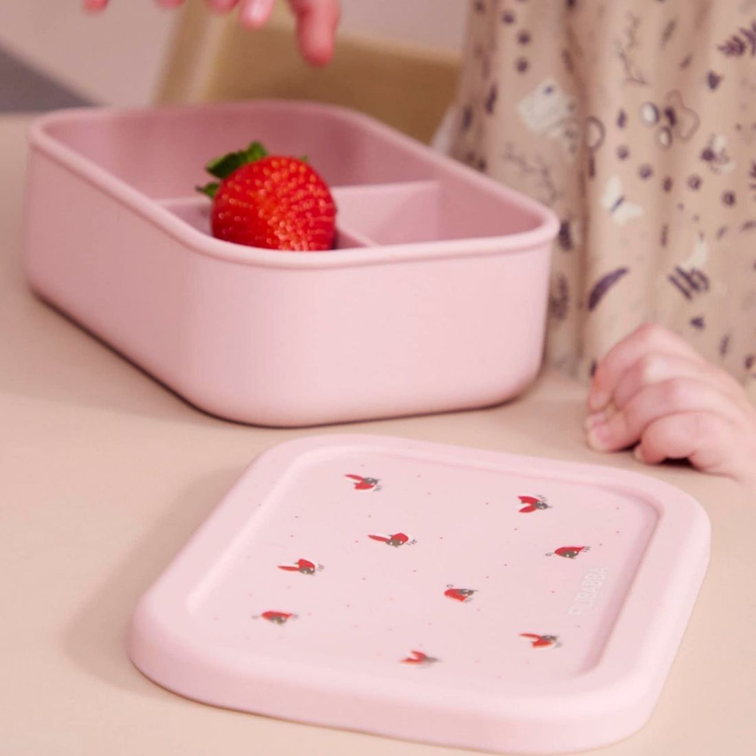 Lunch box en silicone Lucky (Filibabba) - Couverture