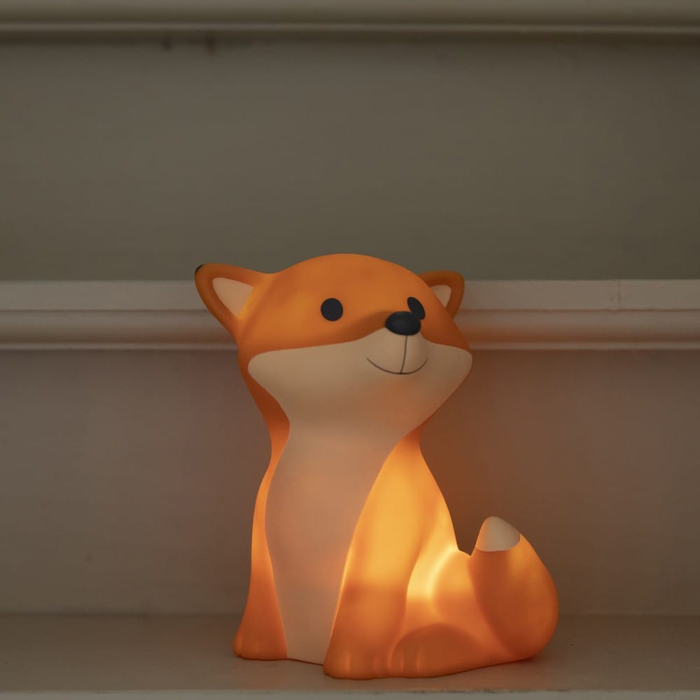 Veilleuse rechargeable César orange (20 cm) (Atelier Pierre Junior) - Couverture