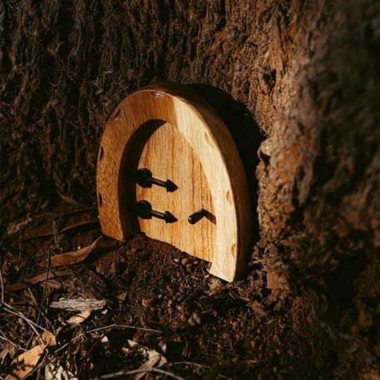 Porte en Bois de la Petite Souris - Dès 3 ans (Papoose toys) - Couverture