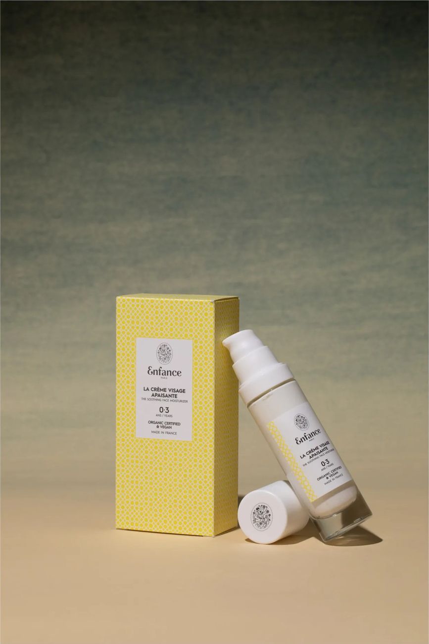 Enfance Paris - La crème visage apaisante bébé 0-3 ans - 50 ml (Enfance Paris) - Couverture