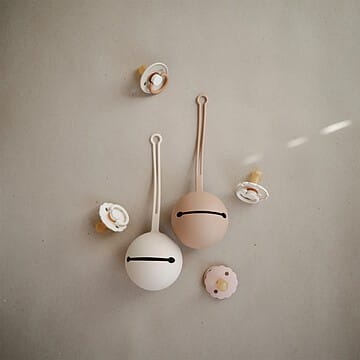 mushie - Boîte de Rangement Tétines - Shifting Sand