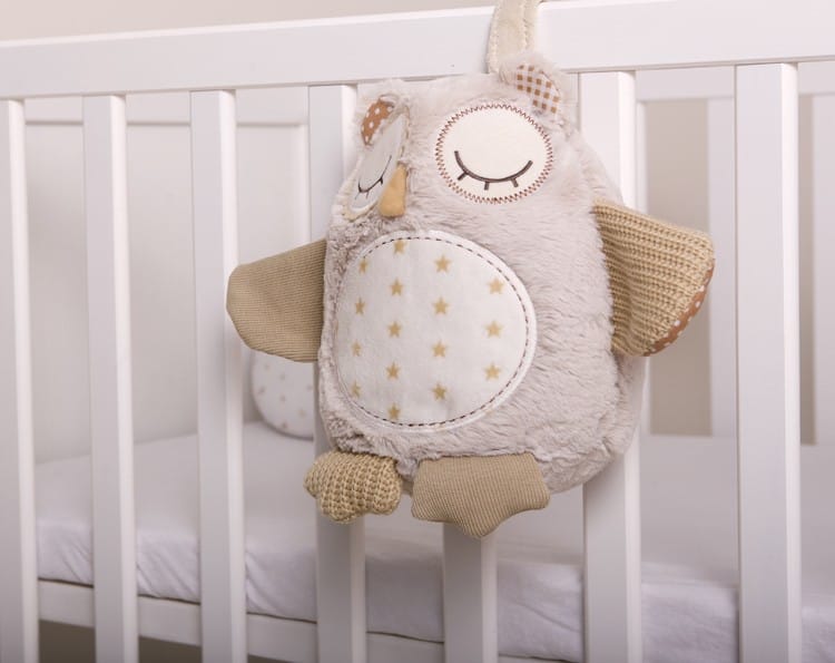 Peluche musicale bruit blanc hibou rêveur Smart Sensor (Cloud B) - Couverture