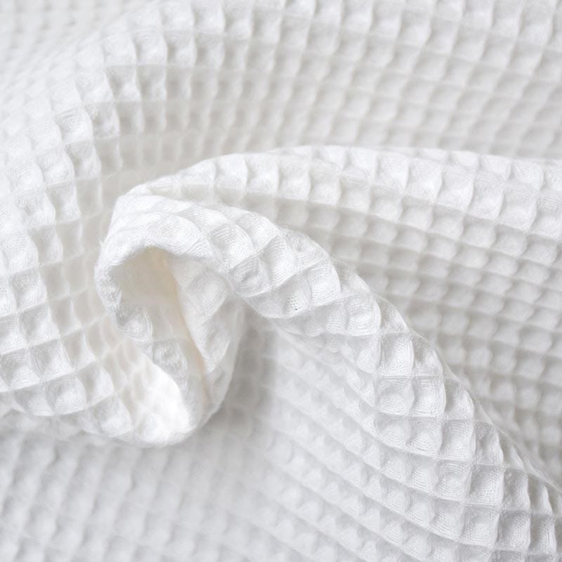 Couverture nid d'abeilles en coton bio (Papate) - Couverture