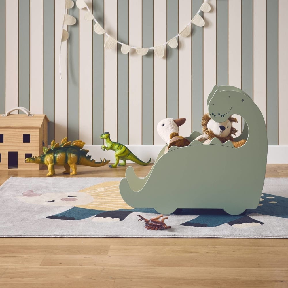 Coffre à jouets, pour enfant dinosaure (sweeek) - Couverture