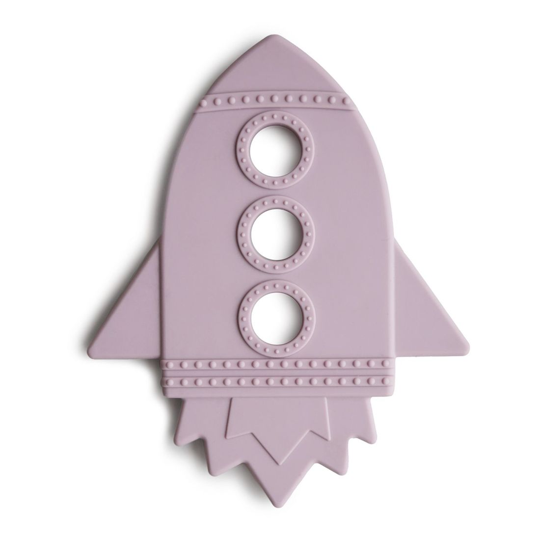 Mushie - Jouet de dentition Fusée en silicone (Mushie) - Couverture