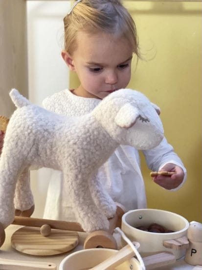 Mary le mouton à tirer (Egmont Toys) - Couverture