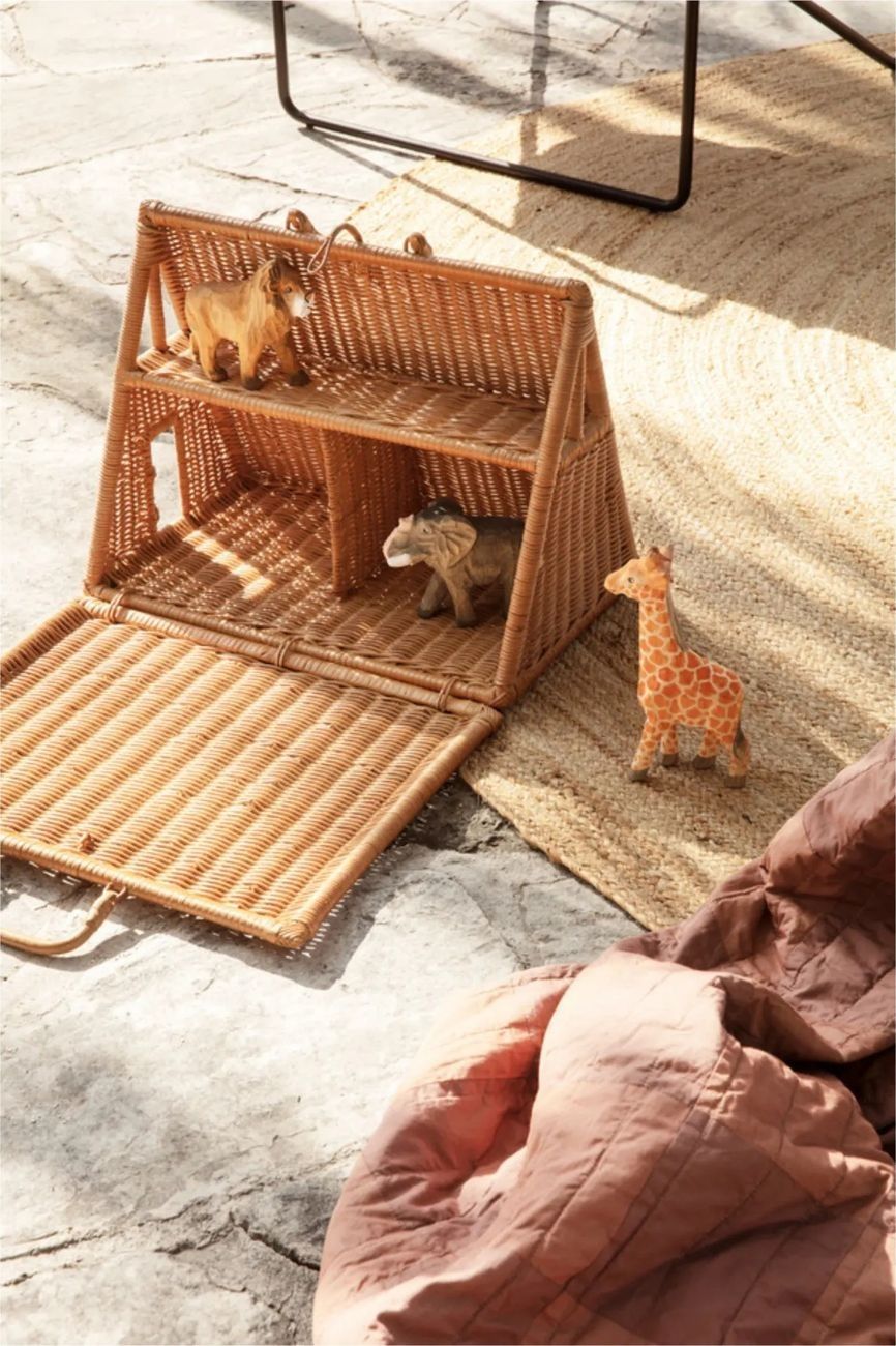 Ferm Living Kids - Maison en rotin tressé (Ferm Living Kids) - Couverture