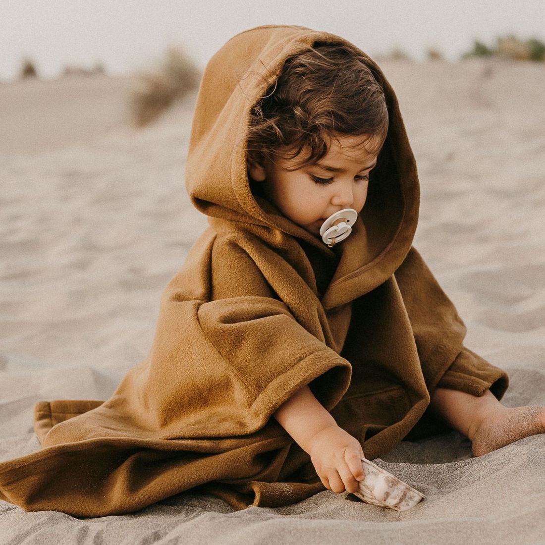 Cape hiver Petit Amour camel (2-4 ans) (Zakuw) - Couverture