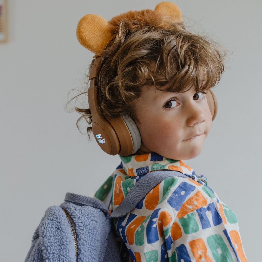 Kidywolf - Casque audio Bluetooth enfant KIDYEARS Ours à oreilles aimantées
