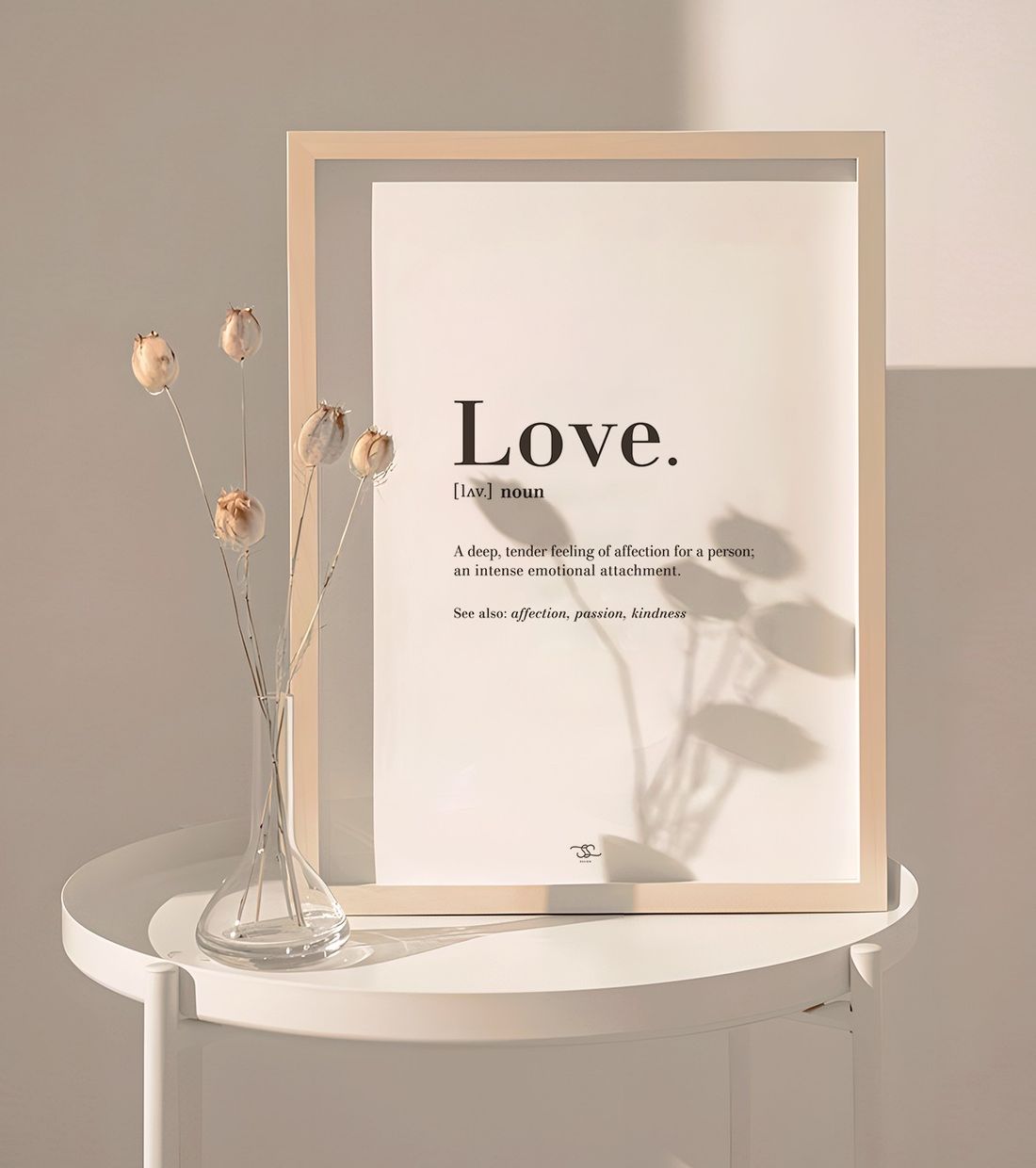 Affiche Love (30 x 40 cm) (Lilipinso) - Couverture
