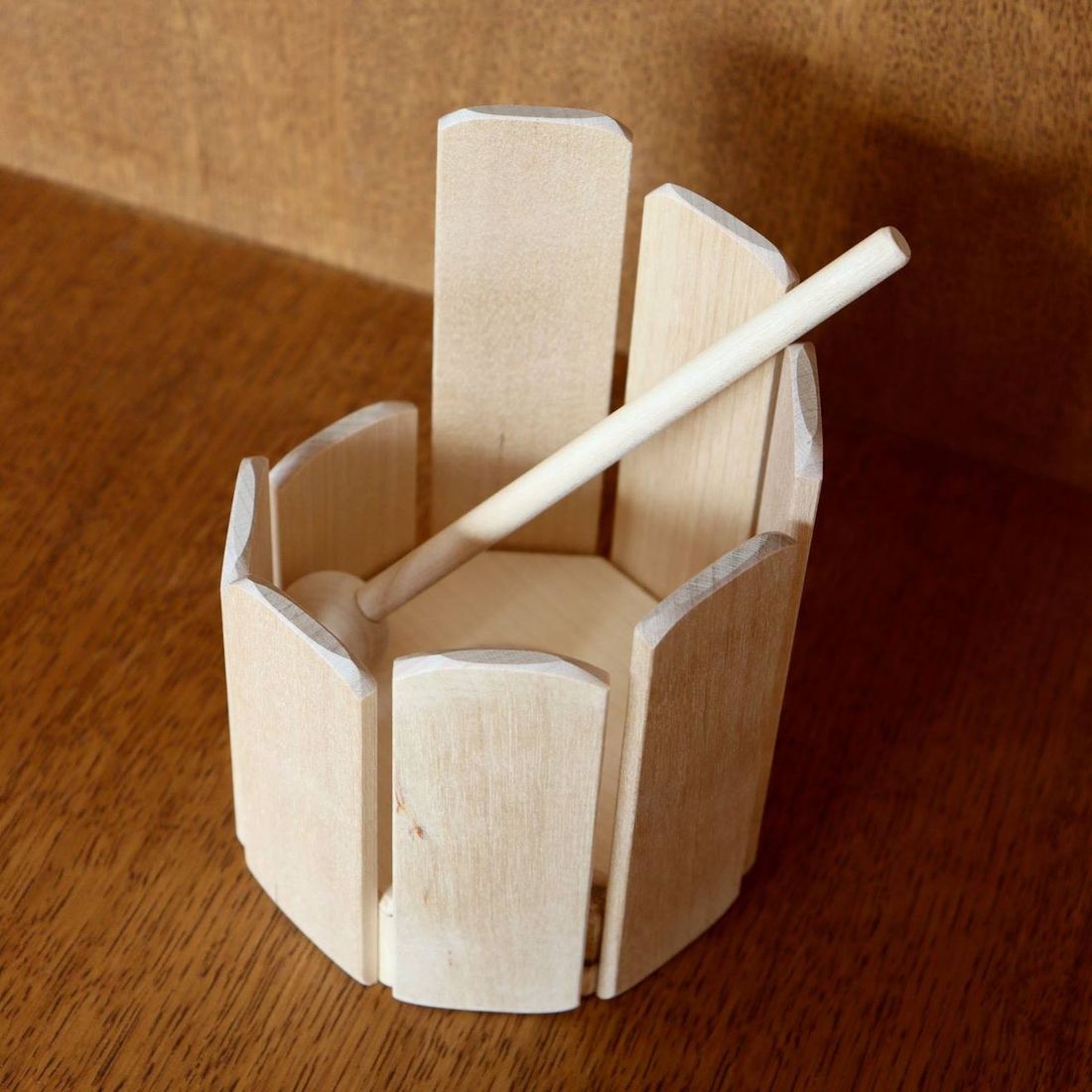 Octoblock - Bloc Sonore Bois Naturel (Observe Montessori) - Couverture