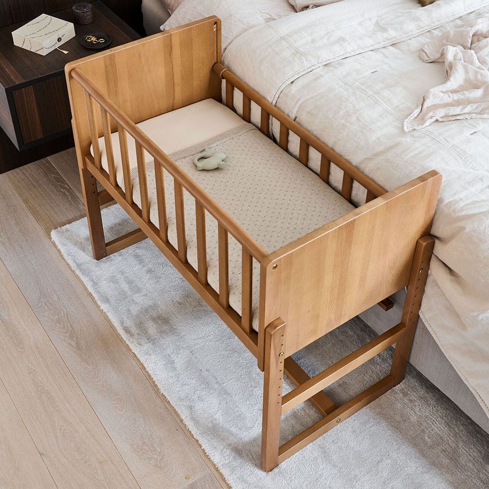 Lit Cododo Bois / Berceau 2 En 1 «Nuage» | Brun Noyer (Petite Amélie) - Couverture