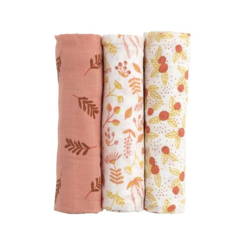 Esmée Lot de 3 langes Bio (Sauthon) - Couverture