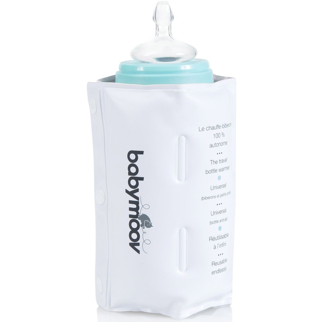 Chauffe-biberon nomade (Babymoov) - Couverture
