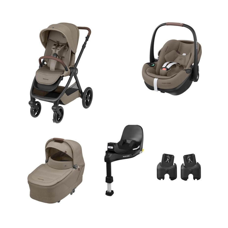 Poussette Naissance Oxford Avec Nacelle Sense Truffe Twillic (Maxi-Cosi) - Couverture