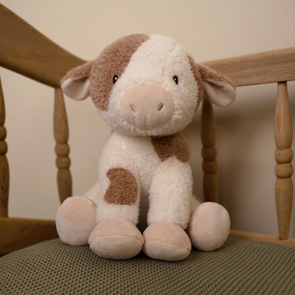 Peluche vache Little Farm (25 cm) (Little Dutch) - Couverture