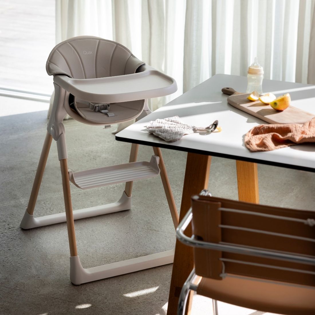 Chaise haute évolutive Viola Grey (Quax) - Couverture