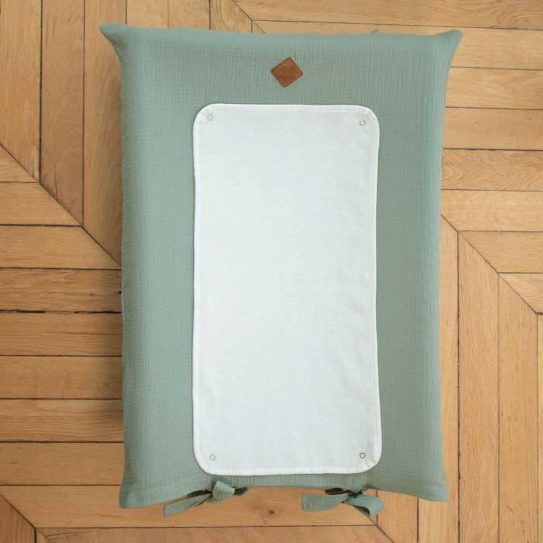 Housse matelas-langer gaze coton (Sevira Kids) - Couverture