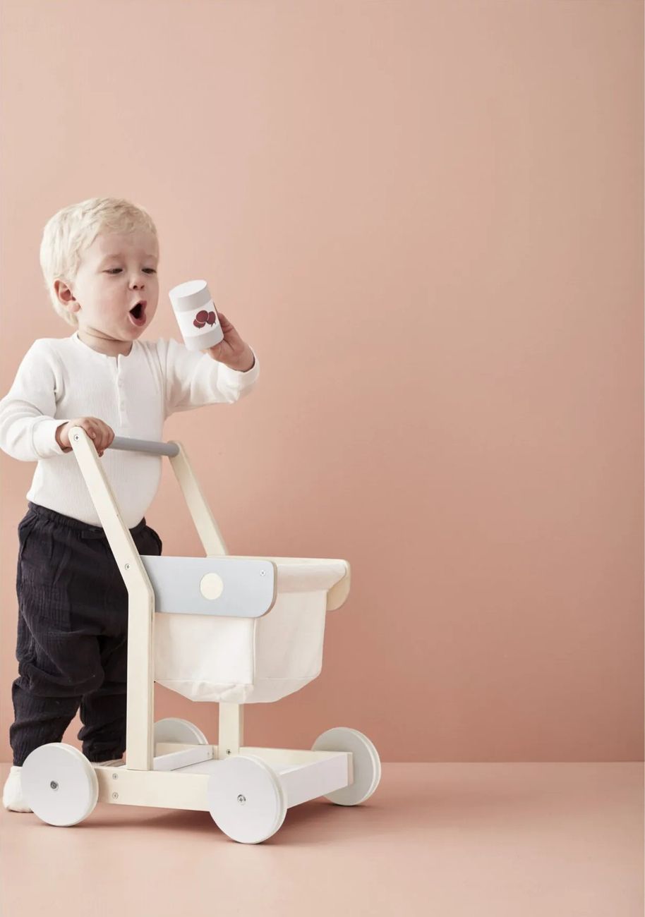 Kid's Concept - Kid's Concept - Chariot de courses en bois