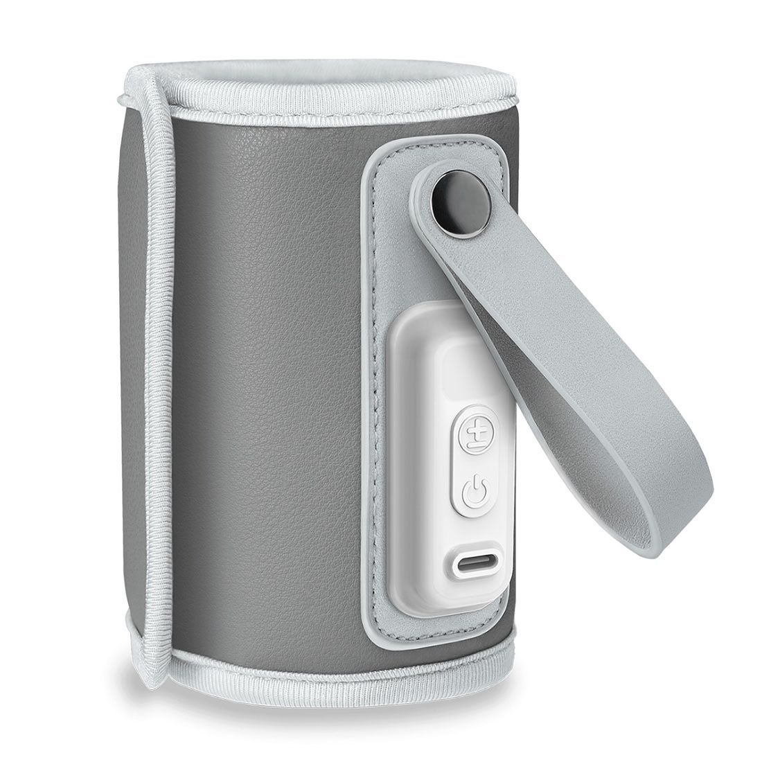 Chauffe-biberon Nomad Thermup Go - Grey Silver (Lionelo) - Couverture