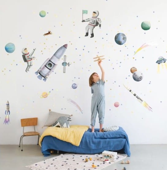 MIMI'lou - MIMI'lou - Sticker géant Espace