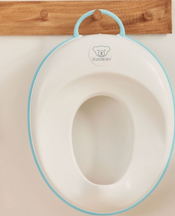 Réducteur de Toilette - Blanc/Turquoise (BabyBjörn) - Couverture