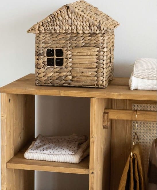 Armoire enfant montessori bois naturel (Hannun) - Couverture