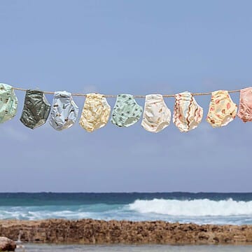 Maillot de Bain Couche Planches de Surf Ecru - 3/6 Mois (Lassig) - Couverture