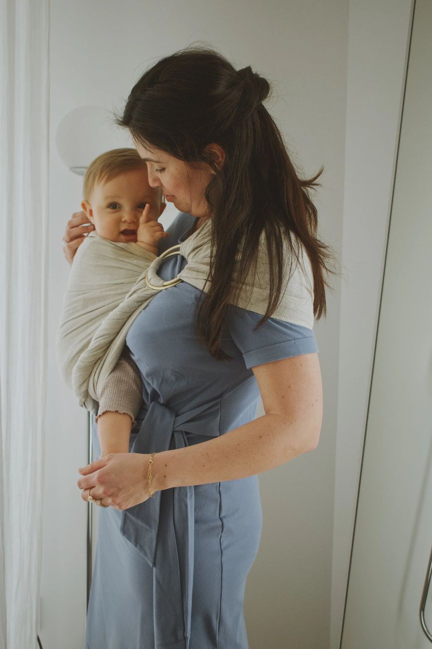 Sling en lin Oat (Bud & Blossom) - Couverture
