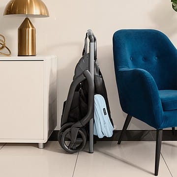 Poussette Citadine Complète Dragonfly Châssis Graphite - Bleu Horizon (Bugaboo) - Couverture