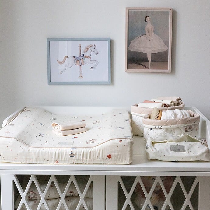 Lot de 2 Paniers de Rangement - Carousel (Cam Cam Copenhagen) - Couverture